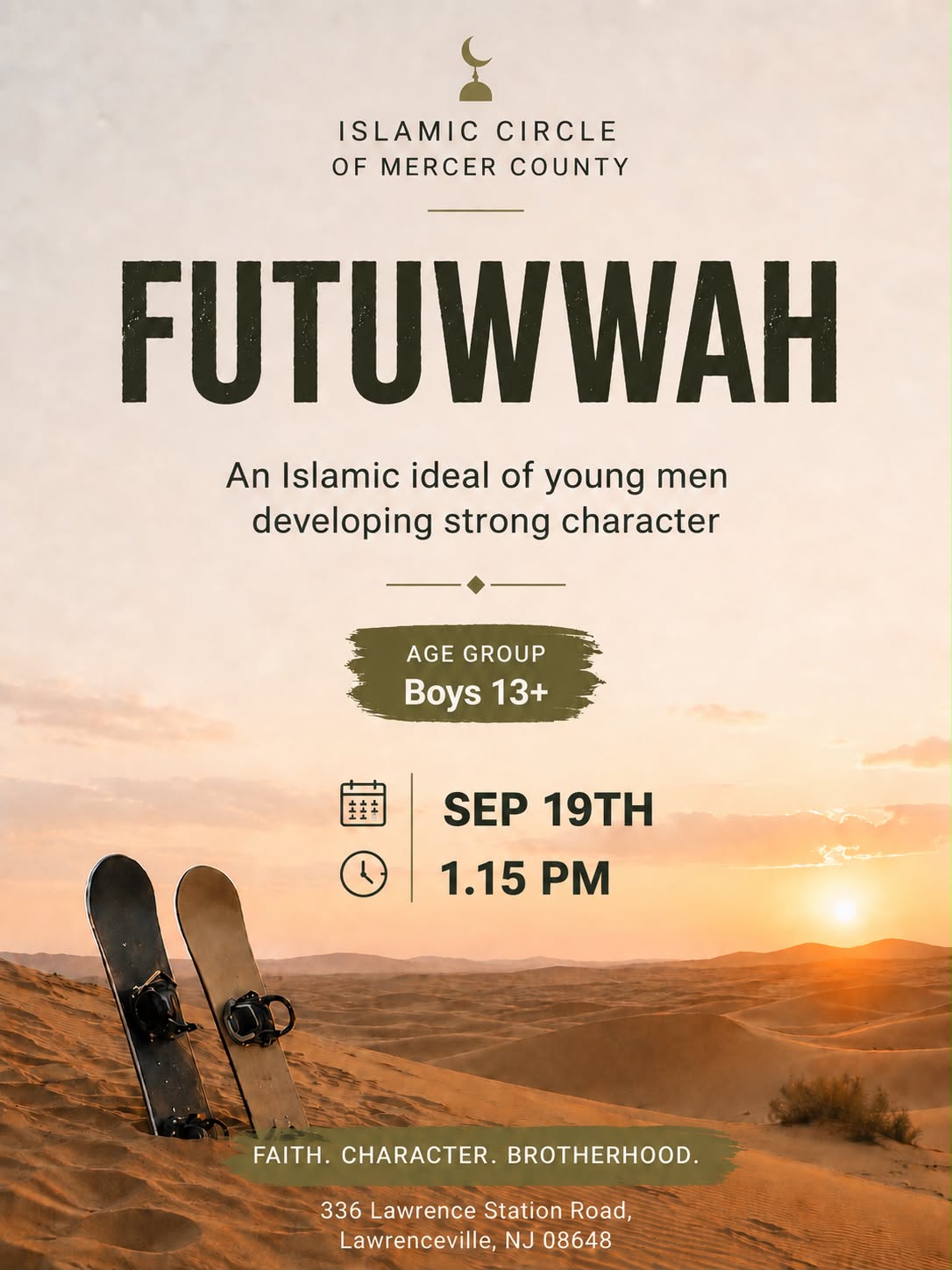 Futuwwah - 13+ Youth Program